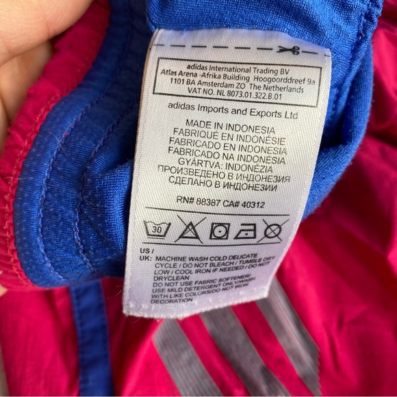 Adidas Adizero Climalite Pink / Blue Lined Running Short Shorts Size Small - Picture 5 of 9